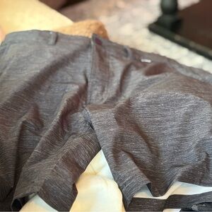 Hurley Black and White Waistband Shorts (Size 34)